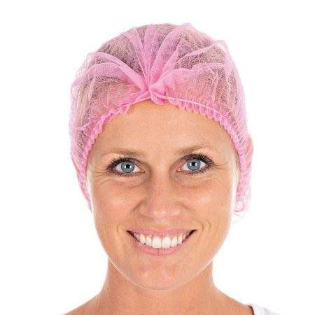 Hygonorm wegwerphaarnetjes roze ClipCap 12109