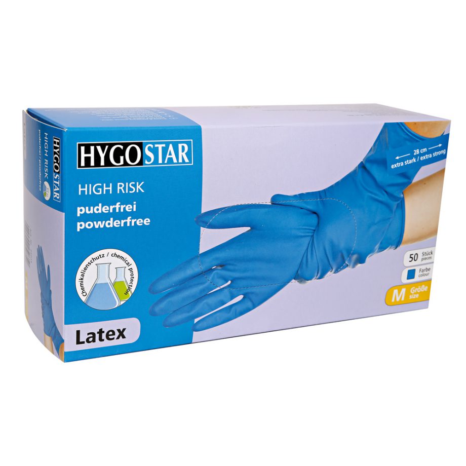 Hygostar latex handschoenen High Risk