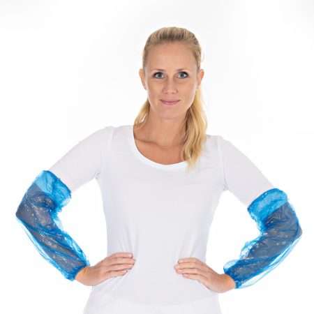 hygonorm mouwovertrek PE blauw