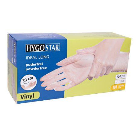 Hygostar vinyl handschoenen Ideal Long lange manchet