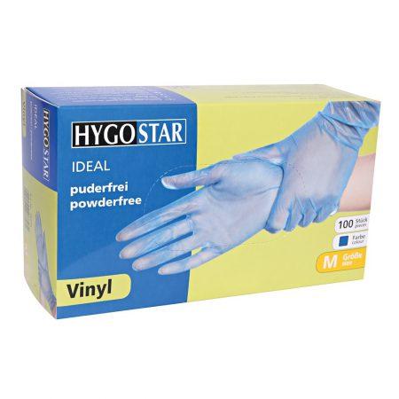 vinyl handschoenen Ideal blauw