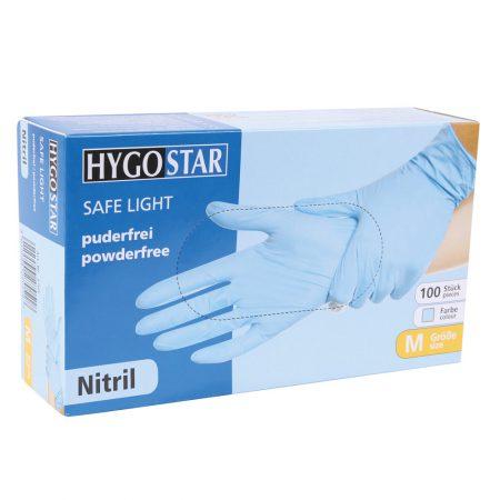 Hygostar nitril handschoenen blauw Safe Light 100 stuks doosje 2707 - 2706 - 2705 - 2701 - 2700 - 2702