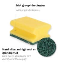 Boenspons met gemakkelijke grip